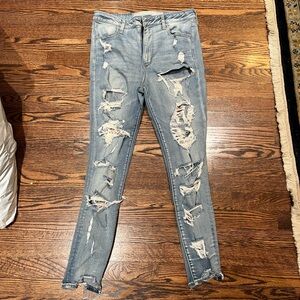 Distressed Jeans
